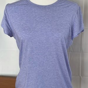 Patagonia Women’s periwinkle petal short sleeved T. Size M